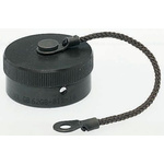 Amphenol Limited 62GB MIL-DTL-26482 Socket Dust Cap, Shell Size 8, with Zinc Cobalt Finish, Aluminium