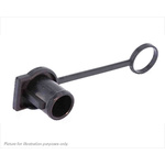 Souriau UTL Female Dust Cap, Shell Size 10 IP67 Rated, EPDM