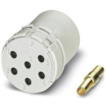 Female Connector Insert 12 Way for use with Circular Connector