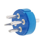 Male Connector Insert size 24 4 Way for use with 97 Series Standard Cylindrical Connectors