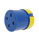 Female Connector Insert size 24 4 Way for use with 97 Series Standard Cylindrical Connectors