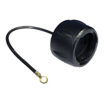 Souriau UTS MIL-C-26482, MIL-STD-1344 Female Dust Cap, Shell Size 8 IP68 Rated, Polyamide