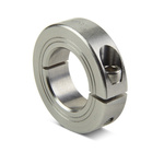 Ruland Shaft Collar One Piece Clamp Screw, Bore 30mm, OD 54mm, W 15mm, Stainless Steel