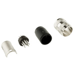 Amphenol Industrial, C 091 A 8 Pole M16 Din Plug, 5A, 100 V ac, Male, Cable Mount