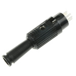 RS PRO 8 Pole Din Plug, 1A, 100 V ac, Push Lock, Male, Cable Mount
