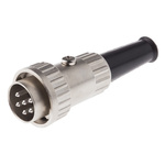 RS PRO 6 Pole Din Plug, 1A, 100 V ac, Bayonet, Male, Cable Mount