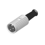 RS PRO 4 Pole Din Socket, 1A, 100 V ac, Push Lock, Female, Cable Mount