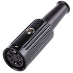 RS PRO 7 Pole Din Socket, 1A, 100 V ac, Push Lock, Female, Cable Mount