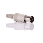 Hirschmann, MAS 5 Pole Miniature Din Plug, 4A, 34 V ac/dc IP30, Male, Cable Mount