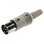 Hirschmann, MAS 8 Pole Din Plug, DIN 45326, 4A, 34 V ac/dc IP30, Male, Cable Mount