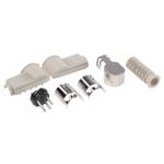 Hirschmann, MAWI 4 Pole Right Angle Din Plug, 4A, 34 V ac/dc IP30, Male, Cable Mount