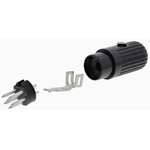 RS PRO 6 Pole Din Plug, DIN 41524, DIN 45322, DIN 45326, DIN 45327, DIN 45329, 2A, 34 V ac/dc, Male, Cable Mount