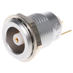 Lemo, 1S 1 Pole Din Socket, 10A, Female, Panel Mount