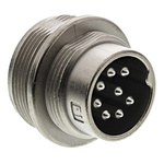 Amphenol C 091 D Series, 8 Pole Din Plug Plug, 5A, 100 V ac/dc IP67