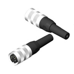 RS PRO 5 Pole Din, 5A, 250 V IP40, Screw Lock, Female, Cable Mount