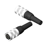 RS PRO 8 Pole Din, 5A, 250 V IP40, Screw Lock, Female, Cable Mount