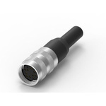RS PRO 12 Pole Din, 3A, 60 V IP40, Screw Lock, Female, Cable Mount