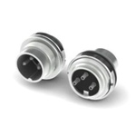 RS PRO 3 Pole Din, 4A, 100 V IP40, Screw Lock, Male, Panel Mount