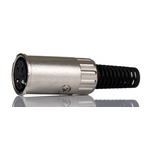 RS PRO 3 Pole Din Socket, Twist Lock, Female, Cable Mount