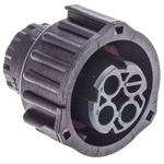 TE Connectivity 3 Pole Din Socket, Female, Cable Mount