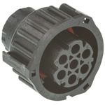 TE Connectivity 7 Pole Din Socket, DIN 72585 IP69K, Bayonet, Female, Cable Mount