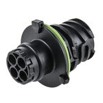 TE Connectivity 2 Pole Din Plug, Male