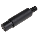 Lumberg 8 Pole Miniature Din Socket, 1A, 100 V ac, Female, Cable Mount