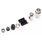 Lumberg 5 Pole Din Plug, DIN EN 60529, 5A, 60 V ac IP68, Male, Cable Mount
