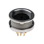 Lumberg, KFV 12 Pole M16 Din Socket, DIN EN 60529, 3A, 60 V ac IP40, Female, Panel Mount