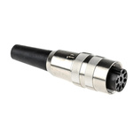 Lumberg, KV 8 Pole M16 Din Socket, DIN EN 60529, 5A, 60 V ac IP40, Female, Cable Mount