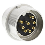 Lumberg, SFV 8 Pole M16 Din Plug, DIN EN 60529, 5A, 60 V ac IP40, Male, Panel Mount