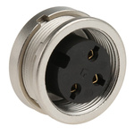 Lumberg, KFV 3 Pole M16 Din Socket, DIN EN 60529, 5A, 250 V ac IP40, Screw On, Female, Panel Mount