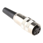 Lumberg, KV 4 Pole M16 Din Socket, DIN EN 60529, 5A, 250 V ac IP40, Female, Cable Mount
