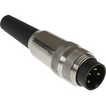 Lumberg, SV 4 Pole M16 Din Plug, DIN EN 60529, 5A, 250 V ac IP40, Screw On, Male, Cable Mount