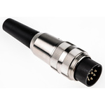 Lumberg, SV 8 Pole M16 Din Plug, DIN EN 60529, 5A, 60 V ac IP40, Male, Cable Mount