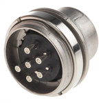 Amphenol Industrial, Signalmate C091 6 Pole M16 Din Plug, 5.0A, 300 V IP40, Screw On, Panel Mount