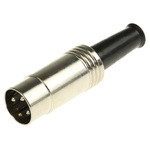 RS PRO 3 Pole Din Plug, DIN 41524, 4A, 60 V ac, Male, Cable Mount