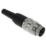 Amphenol, C 091 A 3 Pole M16 Din Plug, 5A, 300 V ac, Male, Cable Mount