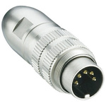 Lumberg 7 Pole Din Plug, DIN EN 60529, 5A, 60 V ac IP68, Male, Cable Mount