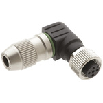 HARTING, HARAX 4 Pole Right Angle Din Socket, Female, Cable Mount