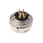 Lumberg, KGR 6 Pole M16 Din Socket, DIN EN 60529, 5A, 250 V ac IP40, Female, Panel Mount