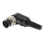 Lumberg, WSV 5 Pole Right Angle M16 Din Plug, DIN EN 60529, 5A, 250 V ac IP40, Male, Cable Mount