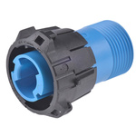 ITT Cannon, APD 1 Pole Din Plug, DIN 72585, 48 V dc IP67, Male, Cable Mount