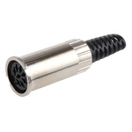 RS PRO 8 Pole Din Socket, 2A, 100 V ac, Twist Lock, Female, Cable Mount