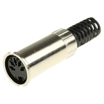 RS PRO 5 Pole Din Socket, 2A, 100 V ac, Twist Lock, Female, Cable Mount