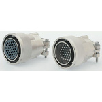 ITT Cannon, CA-COM 19 Way Cable Mount MIL Spec Circular Connector Plug, Pin Contacts, Bayonet Coupling