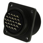 Amphenol Industrial, MS3102A 24 Way Box Mount MIL Spec Circular Connector Receptacle, Socket Contacts,Shell Size 24,