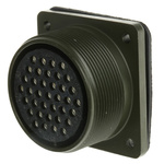 Amphenol Industrial, MS3102A 37 Way Box Mount MIL Spec Circular Connector Receptacle, Socket Contacts,Shell Size 28,