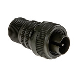 Amphenol Industrial, MS3106A 3 Way Cable Mount MIL Spec Circular Connector, Pin Contacts,Shell Size 10SL, Screw