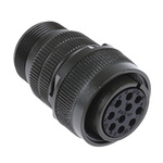 Amphenol Industrial, MS3106A 10 Way Cable Mount MIL Spec Circular Connector, Socket Contacts,Shell Size 18, Screw